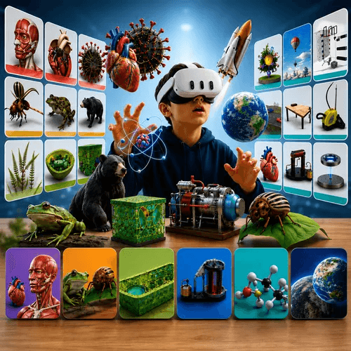 Educatieve VR-expedities rond wetenschap en wereldoriëntatie