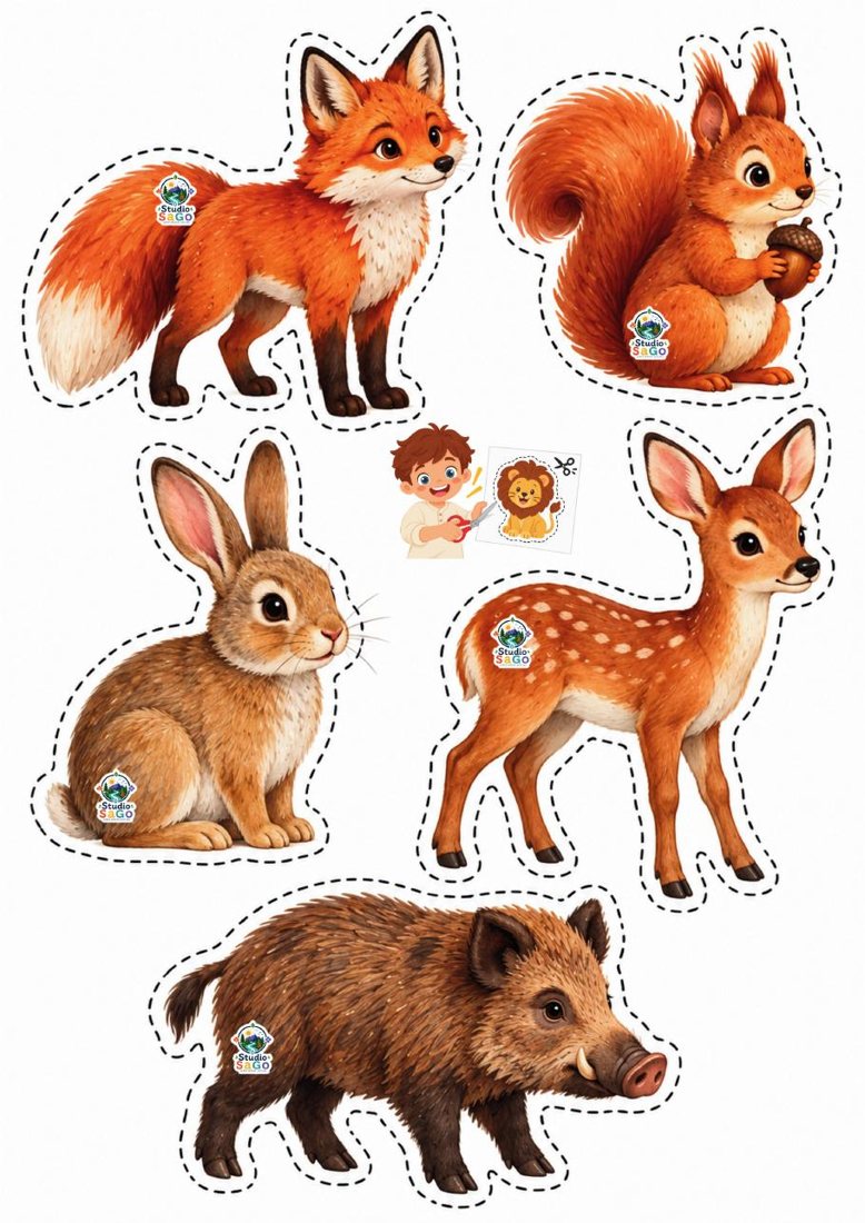 Voorbeeld 2 uit Herfst vol verwondering – Mini | jongste kleuters – Het bos & de dieren