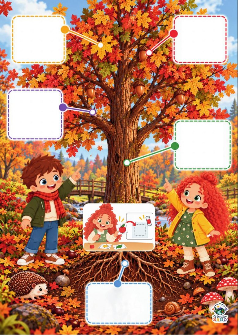 Voorbeeld 1 uit Herfst vol verwondering – Mini | oudste kleuters – complete bundel