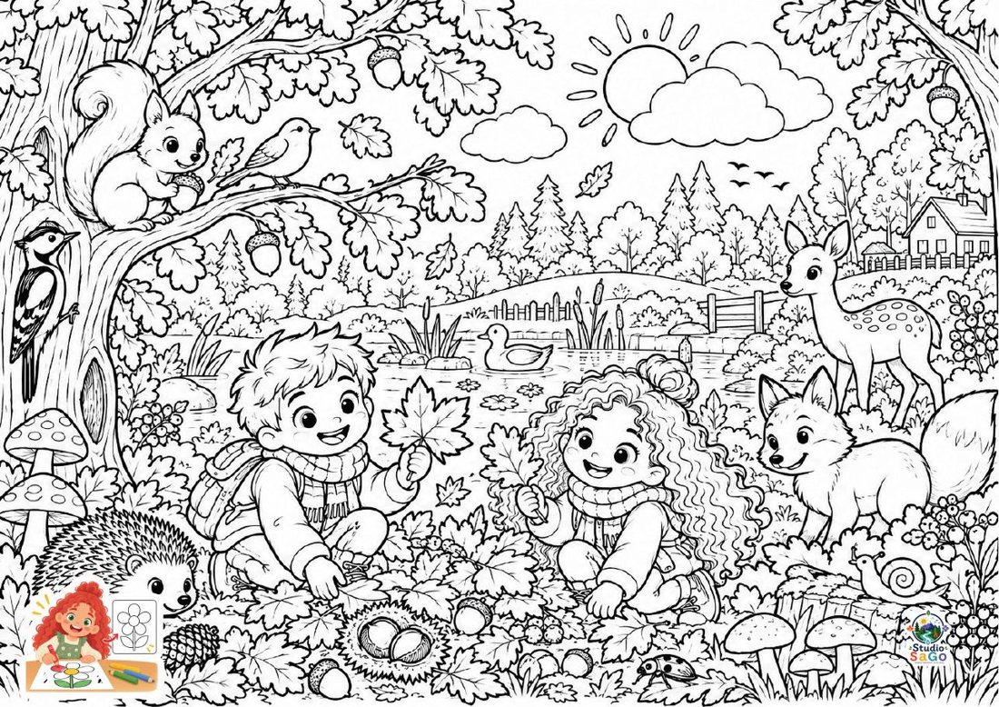 Voorbeeld 3 uit Herfst vol verwondering – Mini | oudste kleuters – Taal & Creatieve opdrachten